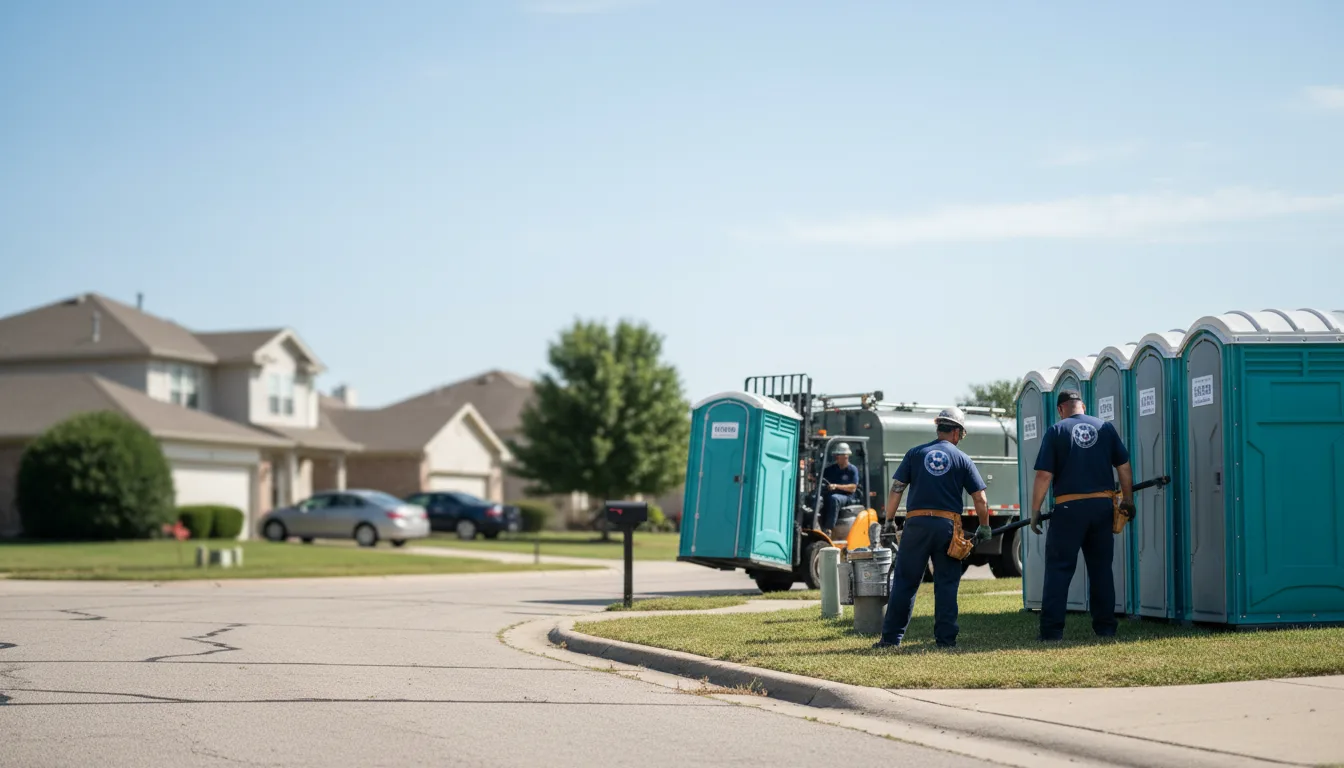 Porta Potty Rental in Larsen, WI near me